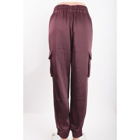 Joe's Jeans Darya Jogger Pants Cargo Womens S Drawstring Waist Zinfandel NWT - Picture 5 of 9